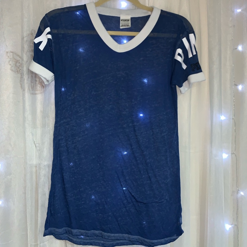 A Blue VS Shirt